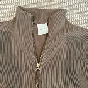 Varley Hawley Women's Taupe Quarter Zip